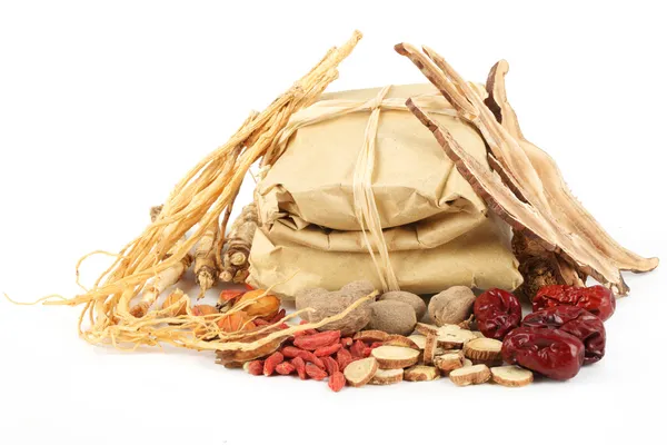 Chinese traditional herbal medicine — Stock Photo, Image