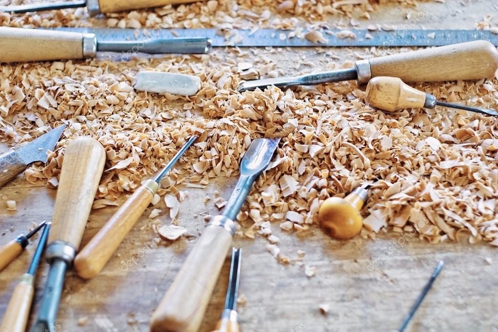 Wood working tools — Stock Photo © Alx_Yago #23216716