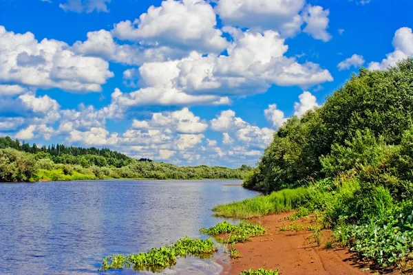 Flussufer — Stockfoto