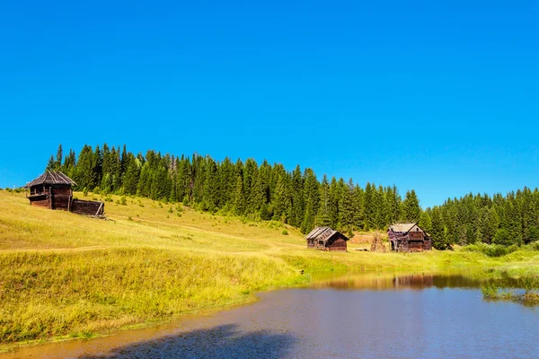 Wooden houses — Stock Photo, Image