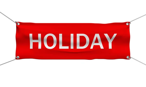 Holiday travel concept banner 3d illustration isolated — Stock Photo, Image