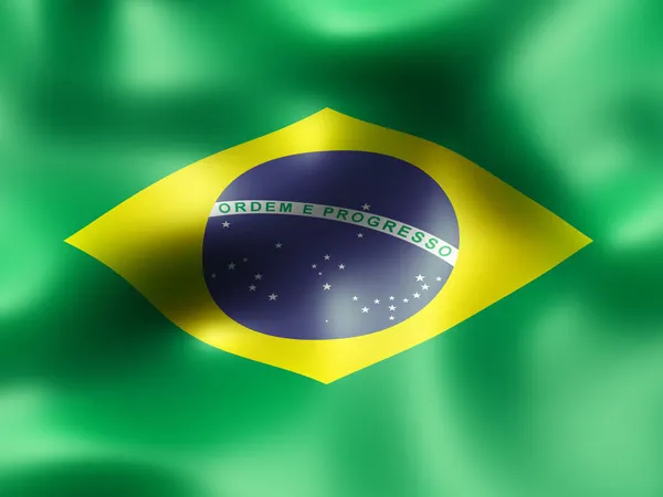 Brasil país bandeira 3d ilustração Imagens De Bancos De Imagens Sem Royalties