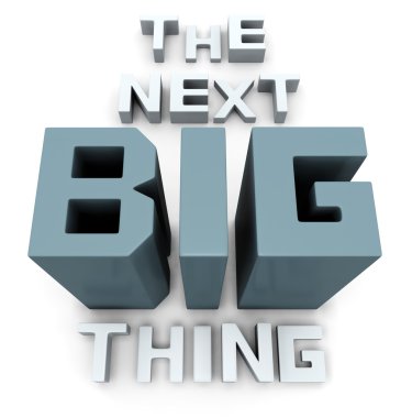 The next big thing coming soon clipart