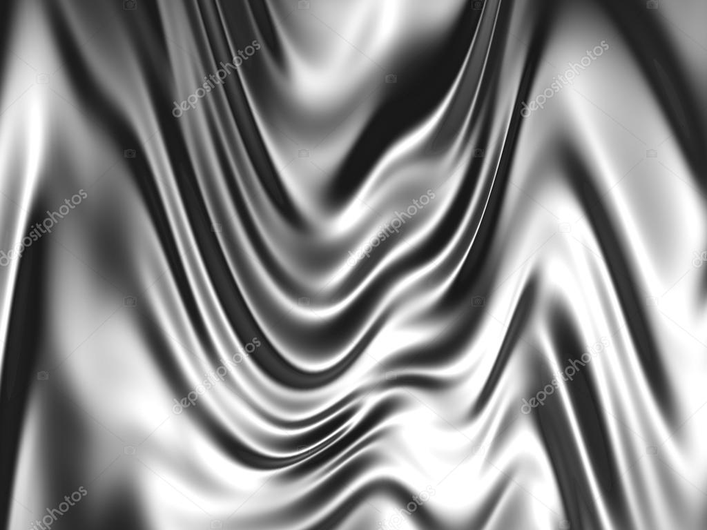 Silver color silk background 3d illustration — Stock Photo © plinghoo ...