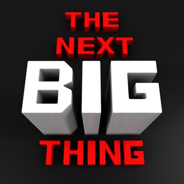 The next big thing coming soon clipart