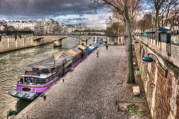 Paris channels — Stock Photo, Image