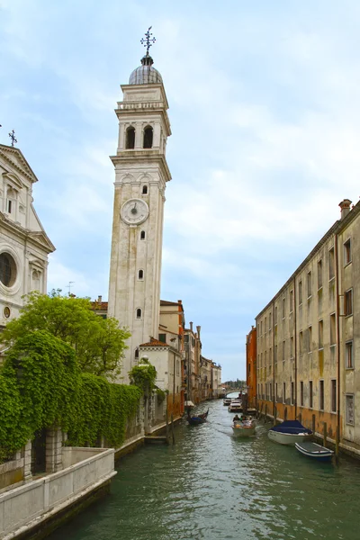 Leaning tower in Venice — Stock Photo, Image