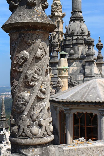 Dach Regaleira Palace — Zdjęcie stockowe