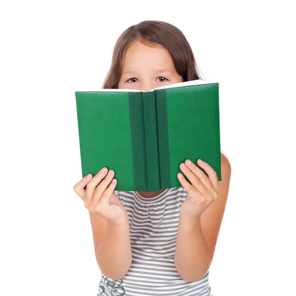 Niño con el libro —  Fotos de Stock