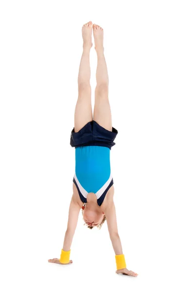 Liten gymnast — Stockfoto