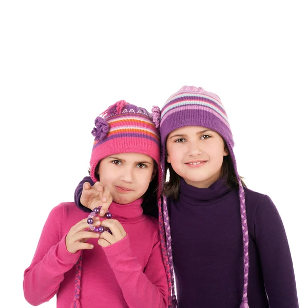 Twin sisters — Stock Photo, Image