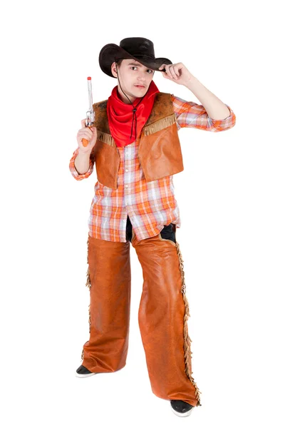 Junger Cowboy — Stockfoto