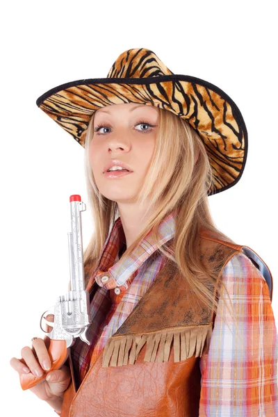 Cowgirl — Stockfoto