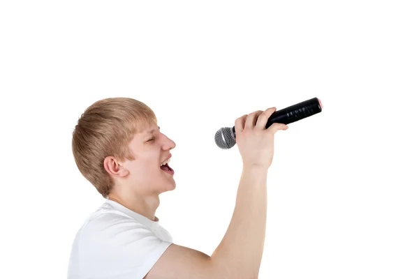 Şarkı söylerken — Stok fotoğraf