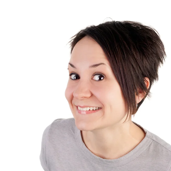 Sorrindo. — Fotografia de Stock