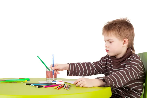 Pequeño artista — Foto de Stock