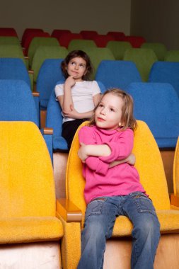 Girls in the cinema