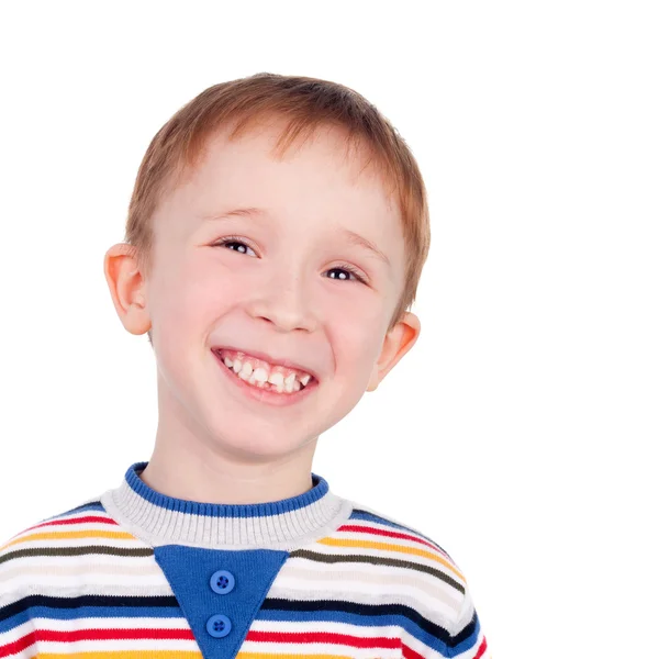 Niño sonriente — Foto de Stock