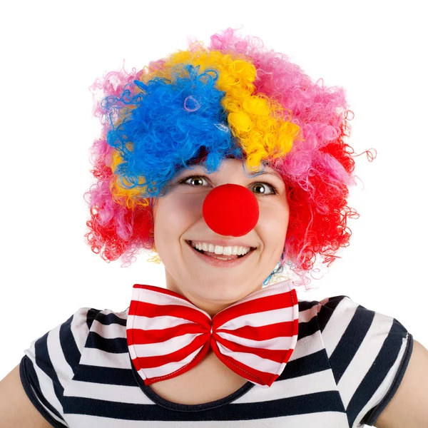 Clown divertente — Foto Stock