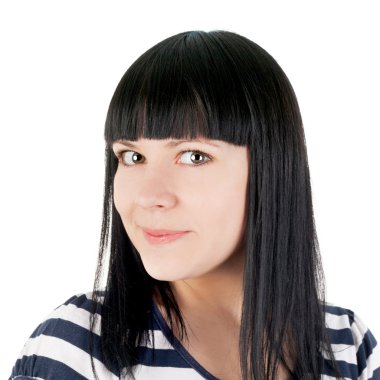 kurnaz gülümseyen kız