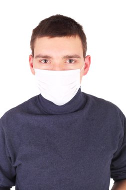 Maskeli adam.