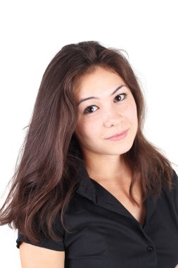 Genç Asyalı kız