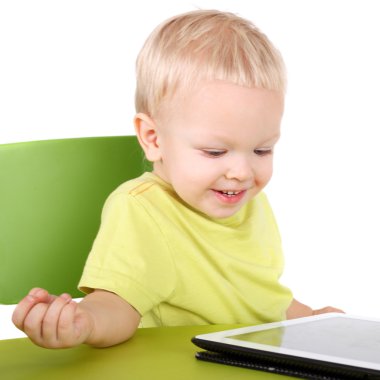 tablet pc ile bebek
