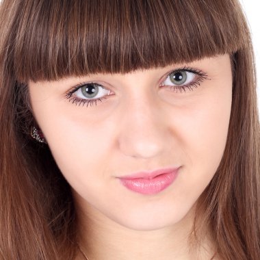 gülümseyen genç kız