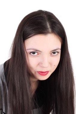 Gülümseyen kız