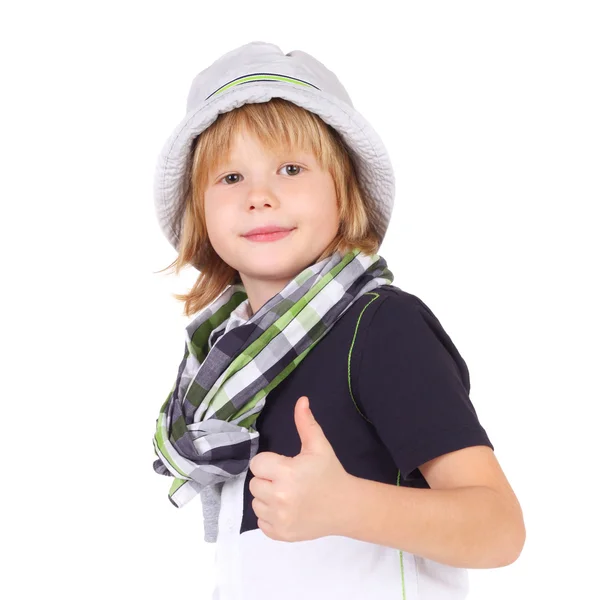 Jongen dragen van de zomer kleding — Stockfoto