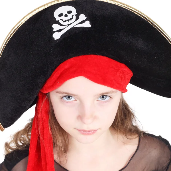 Chica pirata — Foto de Stock