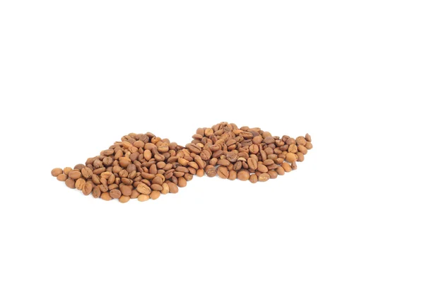 Moustache from coffee beans — Stock Photo, Image
