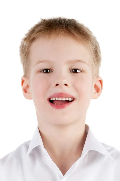 Niño sonriente — Foto de Stock