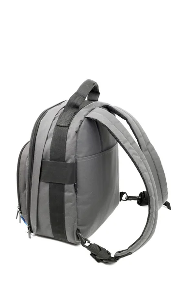 Grey backpack — Stock Photo, Image