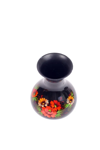 Zhostovo vase closeup — Stock Photo, Image
