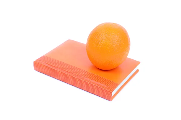 Diario Naranja — Foto de Stock