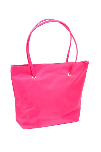 粉红色袋 — 图库照片