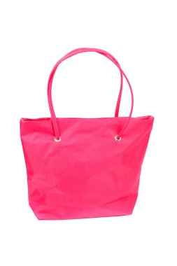Pembe çanta