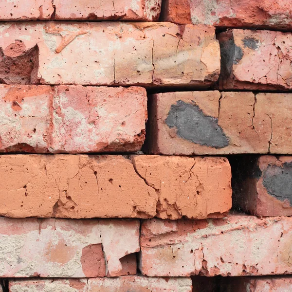 Old used bricks — Stock Photo, Image