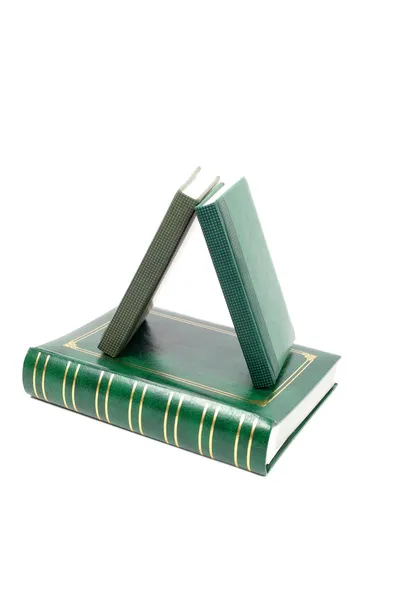 Green books — Stock Photo, Image