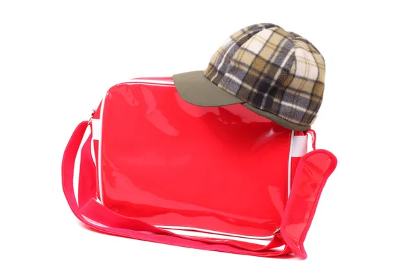 Cap and bag — Stock Photo, Image