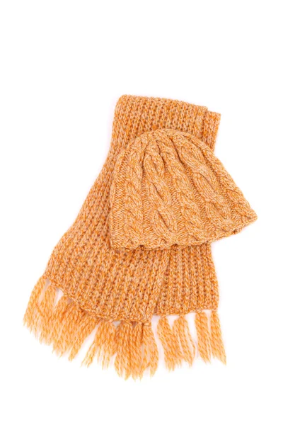 Scarf and cap — Stock Photo, Image