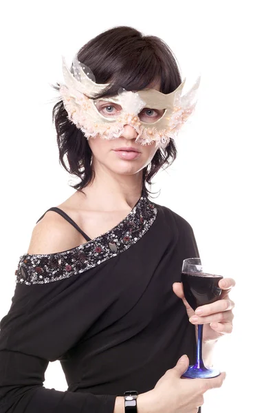Ready for the masquerade — Stock Photo, Image