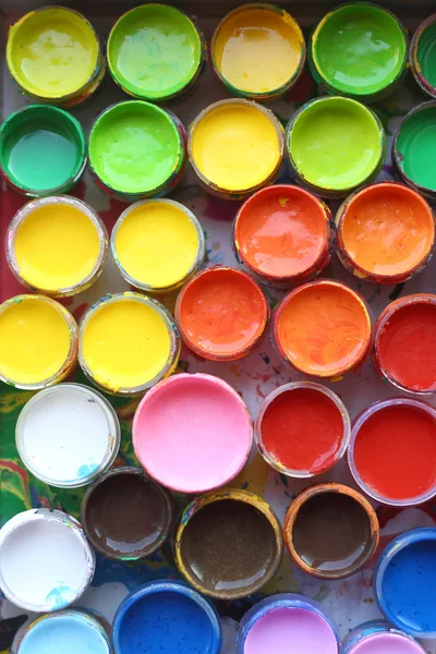 Paint colors in the tubes — Stock Photo, Image