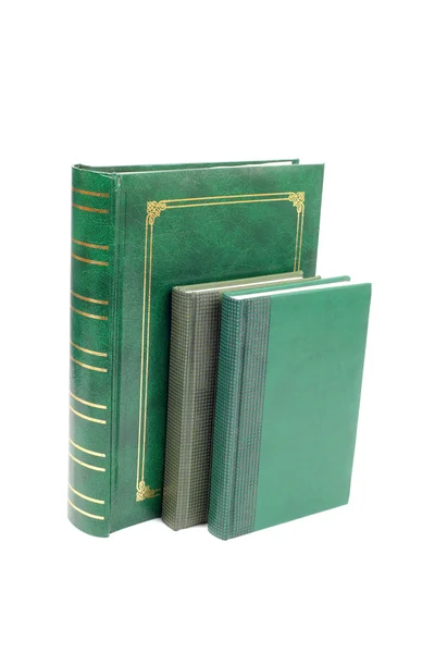 Grüne Bücher — Stockfoto