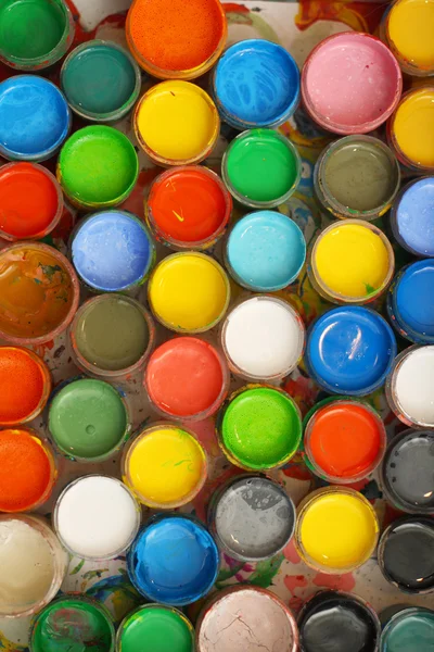 Paint colors in the tubes — Stock Photo, Image