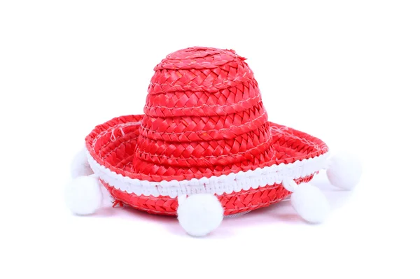 Sombrero rosso — Foto Stock