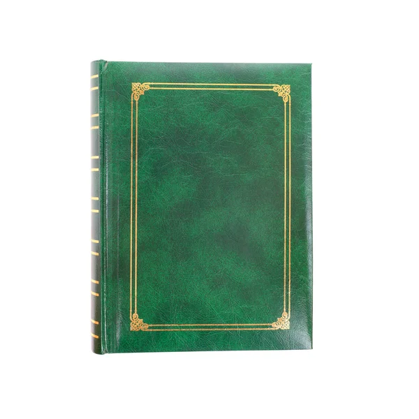 Зеленій книзі — стокове фото