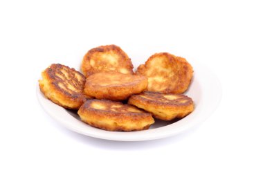 plaka üzerinde kalın krep