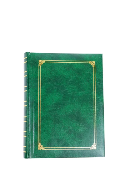 Livro verde — Fotografia de Stock